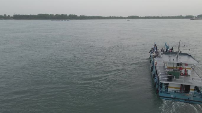 湖北宜昌，码头渡船4K60FPS