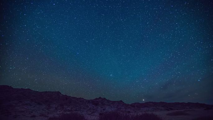 内蒙古海森楚鲁怪石城星空