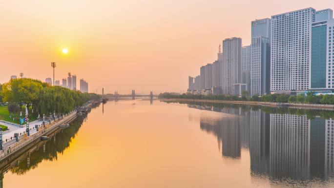 通州大运河景区风光延时-3