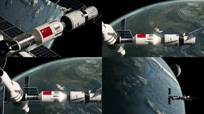 航天员中国空间站太空行走航空未来