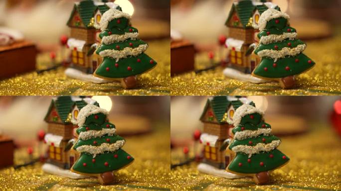 姜饼人圣诞节装饰圣诞树装扮唯美装饰