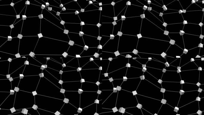 区块链数据块概念。加密货币挖掘工作证明数字货币元宇宙。