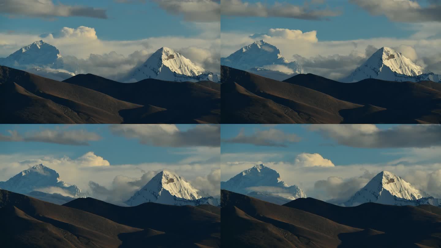 喜马拉雅山脉马卡鲁峰珠穆朗玛峰延时