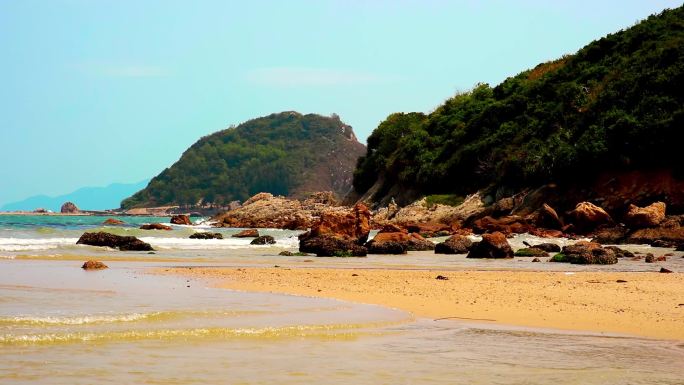 深圳 西涌 最美海滩 看海 海浪