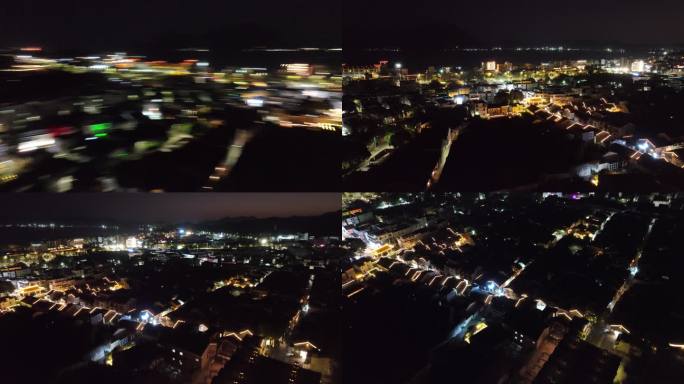 深圳 大鹏新区 航拍 青山绿水 大鹏古城