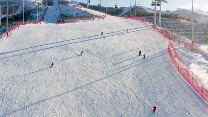 4K崇礼滑雪场航拍