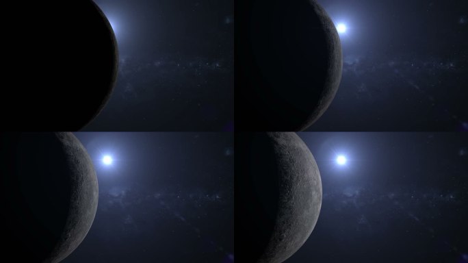 水星和太阳的自转，这段视频的元素由NASA提供