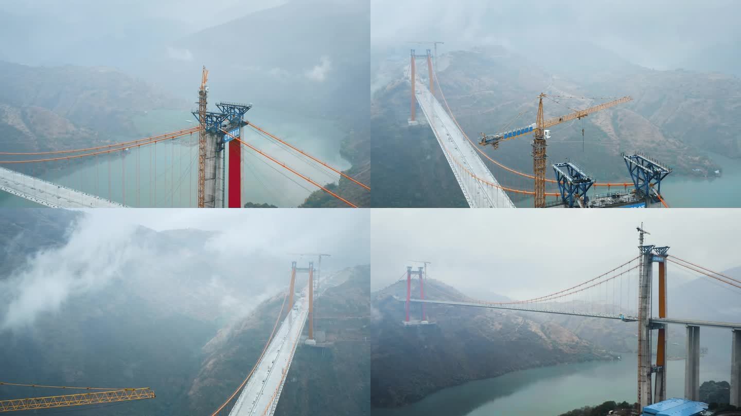 【4K】建造中的特大桥