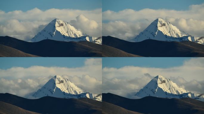 喜马拉雅山脉马卡鲁峰珠穆朗玛峰延时