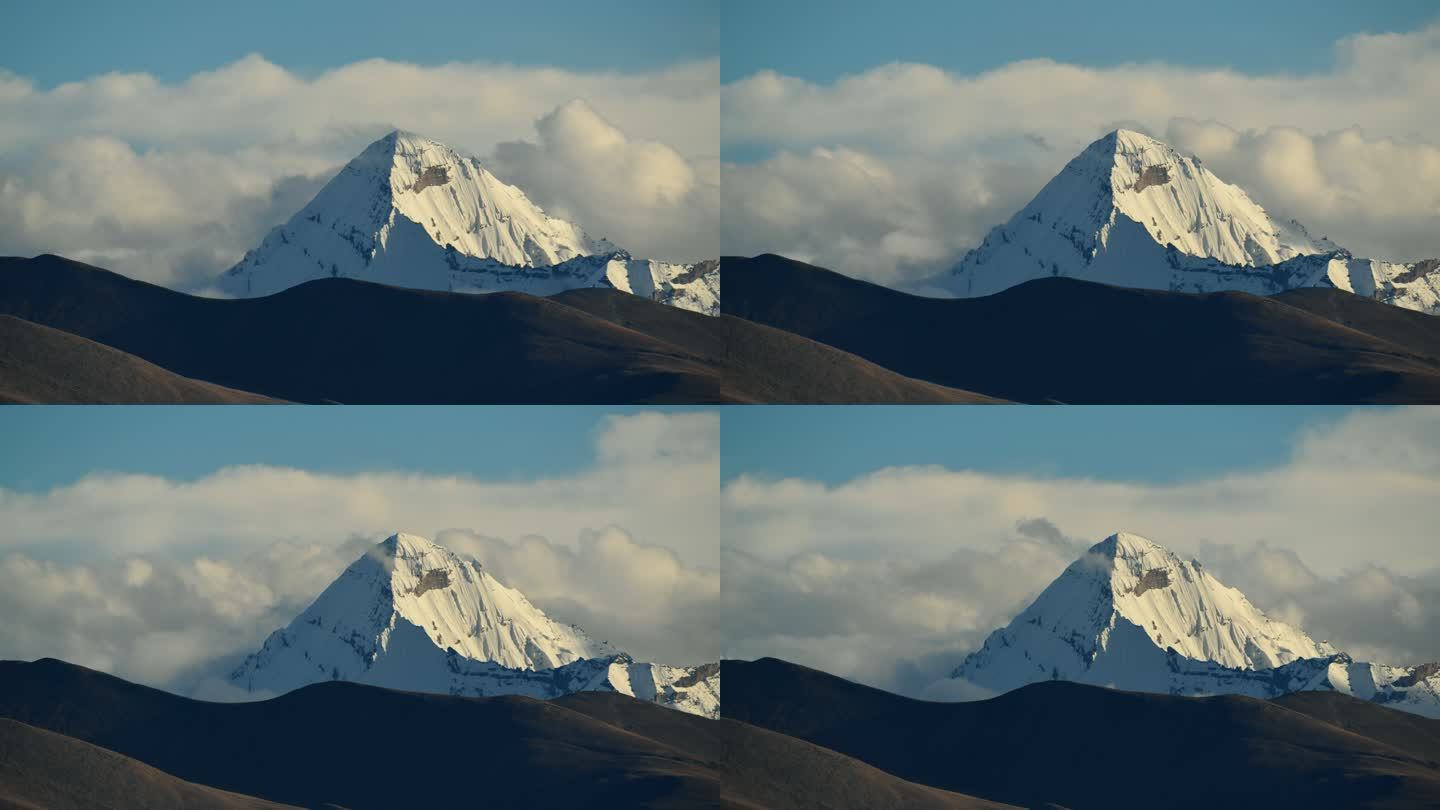 喜马拉雅山脉马卡鲁峰珠穆朗玛峰延时