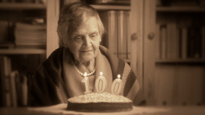祖母的100岁生日