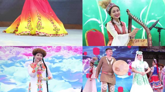 新疆舞蹈演出4k