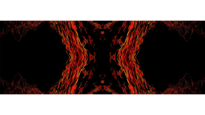 【宽屏时尚背景】红黑炫影虚拟抽象光影镜像