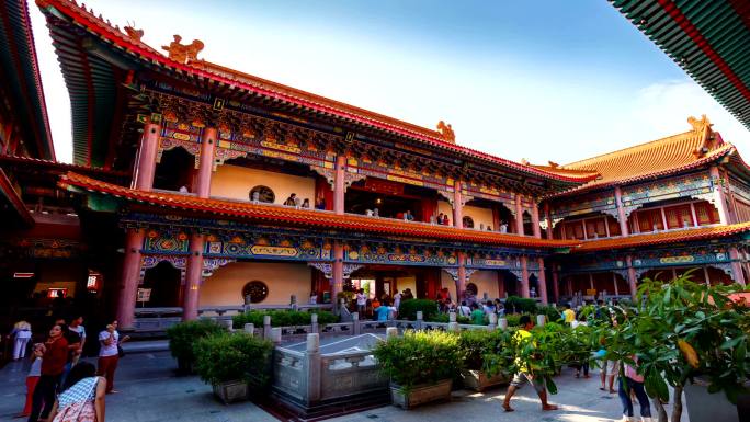 中国修道院宗教建筑寺院学校