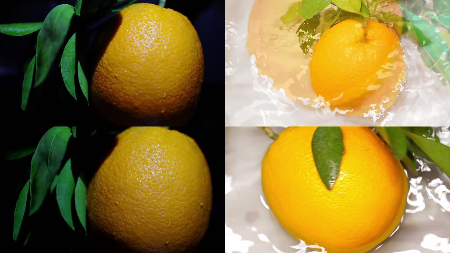 好大的一个大橙子