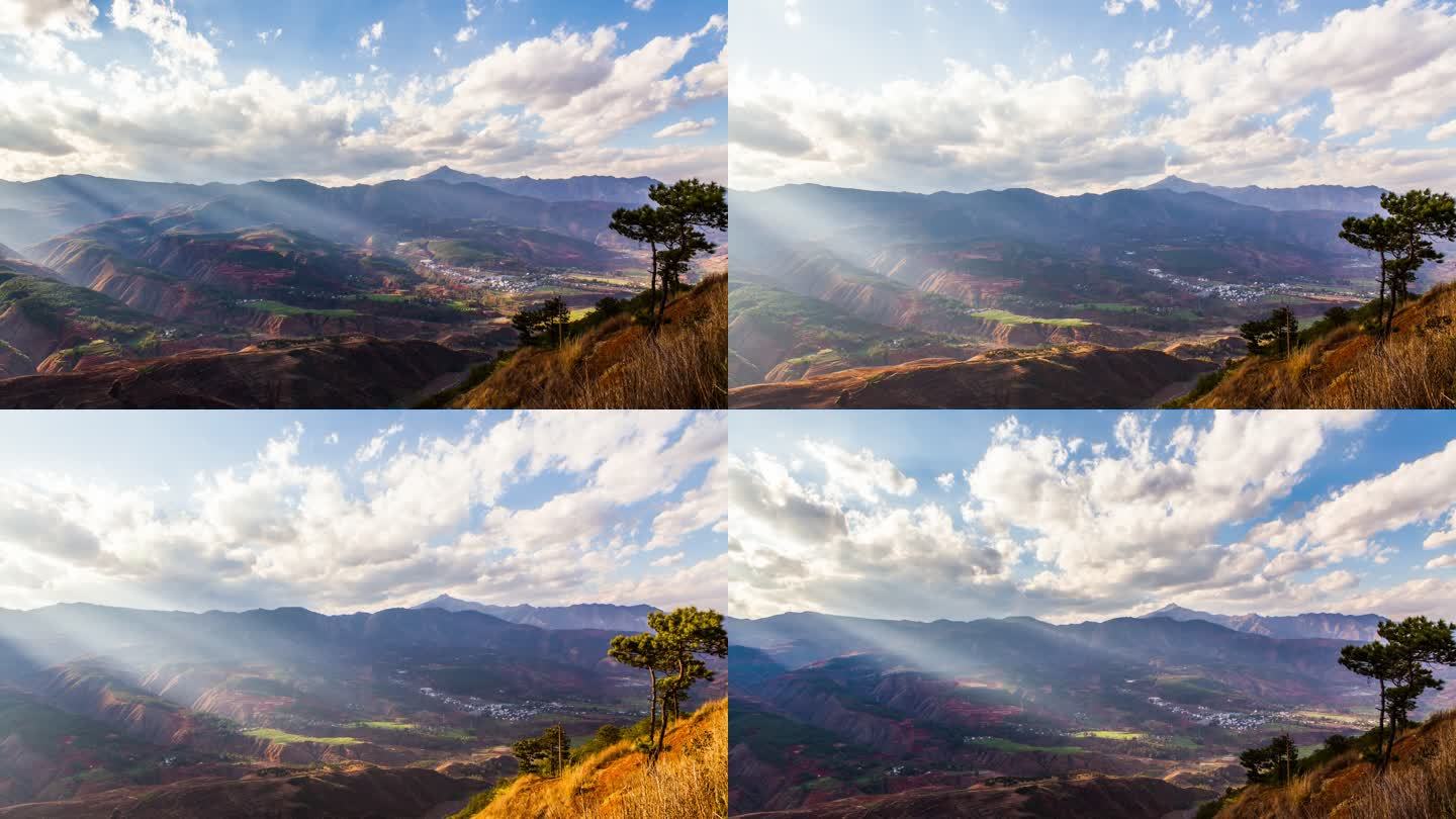 云南东川红土地 延时摄影