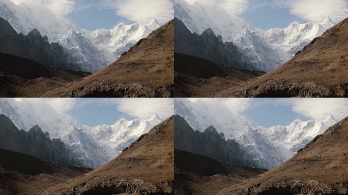 喀喇昆仑山脉的风景