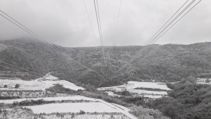 电网线路 抢修 建设者  雪灾