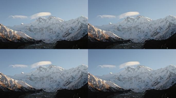 喜玛拉雅山脉南迦帕尔巴特山脉的风景