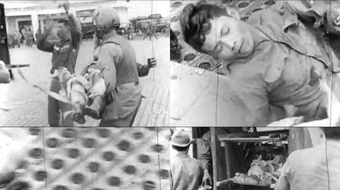 60年代越战转运受伤人员