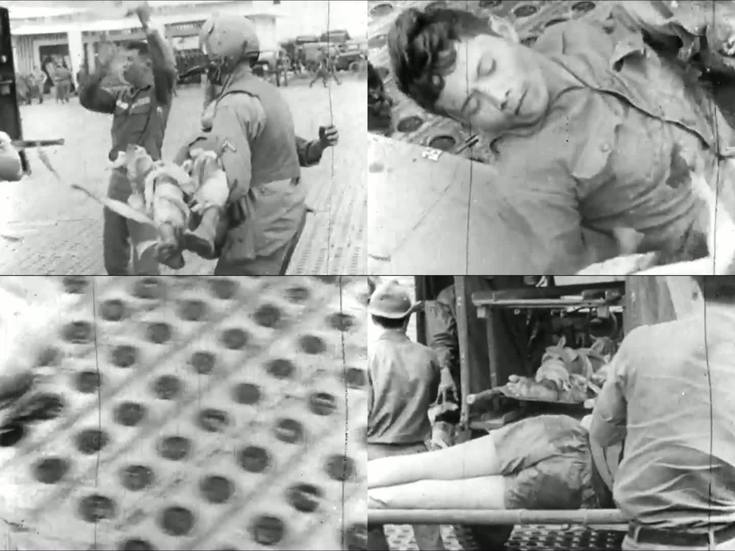 60年代越战转运受伤人员