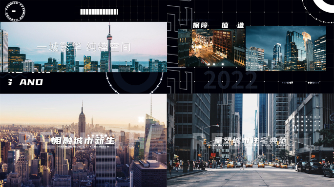 30s时尚高端地产艺术展示视频