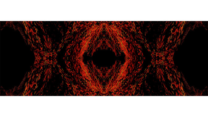 【宽屏时尚背景】红黑抽象炫影虚拟光影镜像