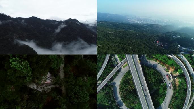 福州鼓山山脉风景