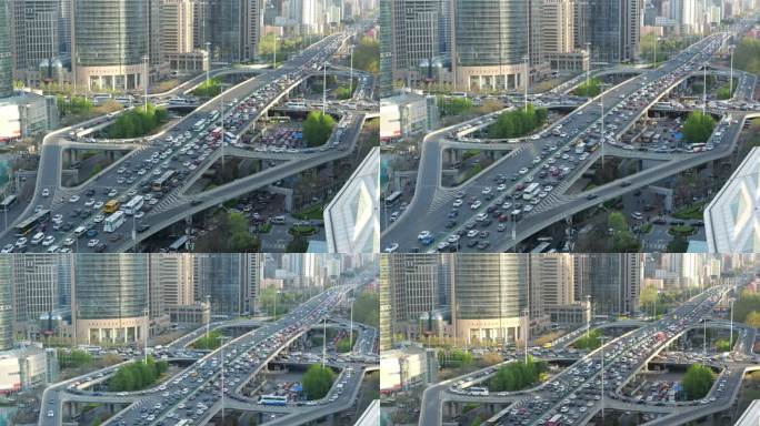 北京城市交通国贸桥