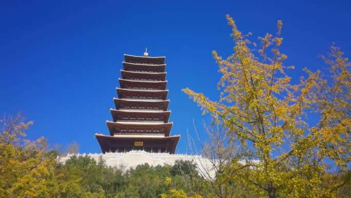 南京牛首山-佛顶塔