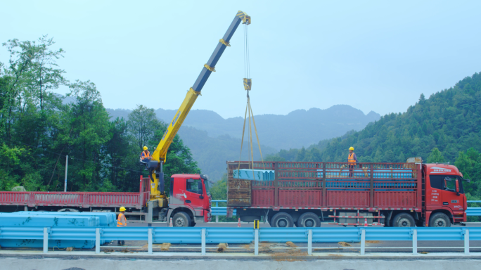 高速公路建设维修吊装