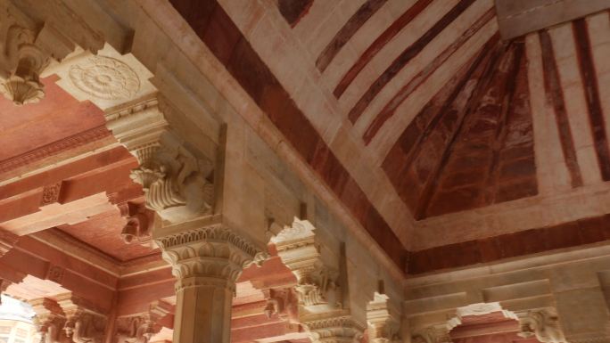 印度琥珀堡的建筑细节