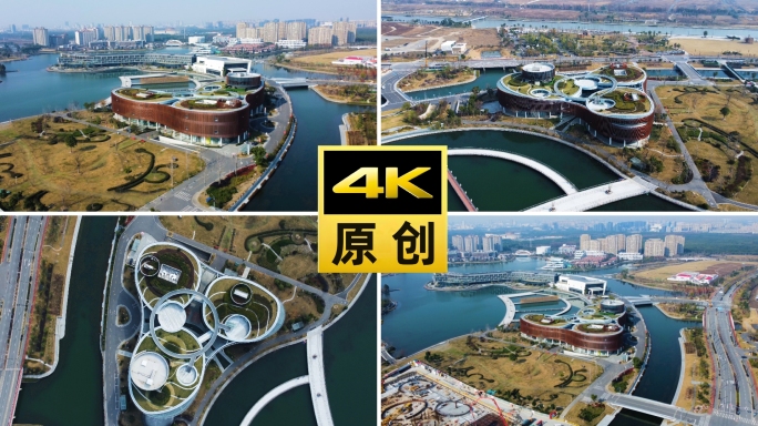 上海奉贤区博物馆航拍