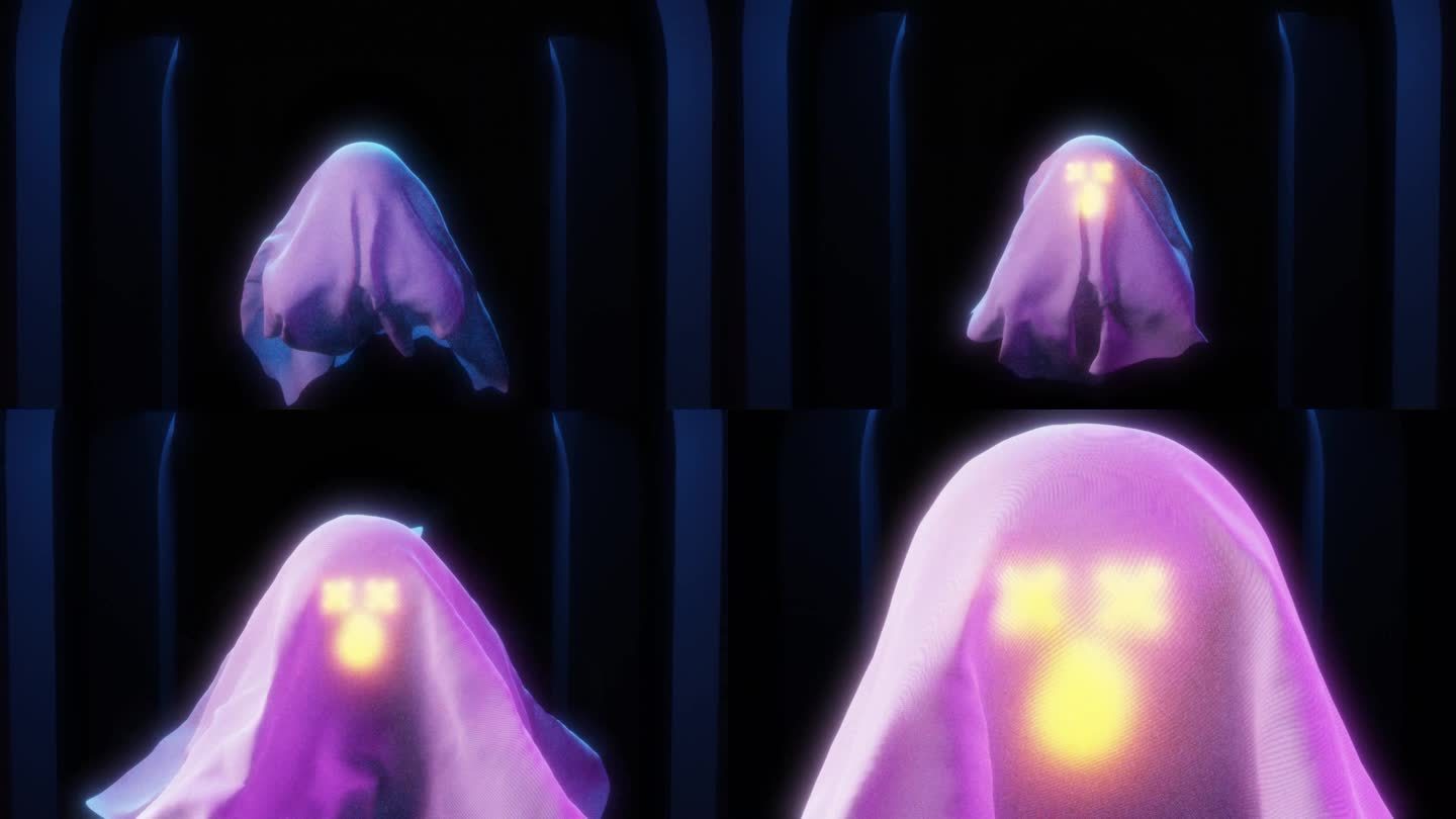 3D幽灵动画视频