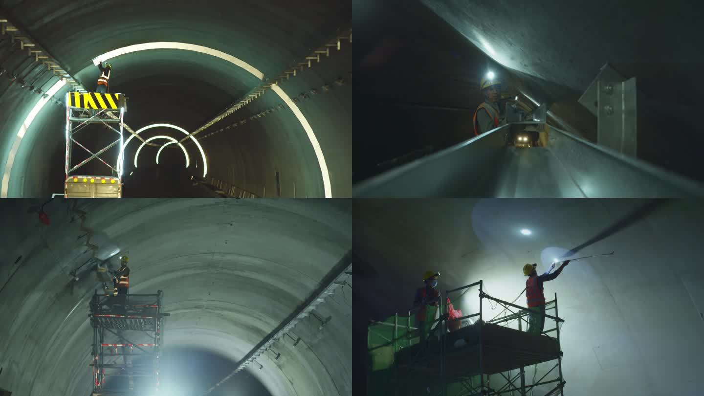 高速公路隧道施工建设