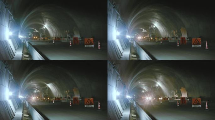 高速公路隧道施工建设延时