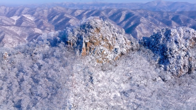 雾凇 冬季 冰雪世界 雪山