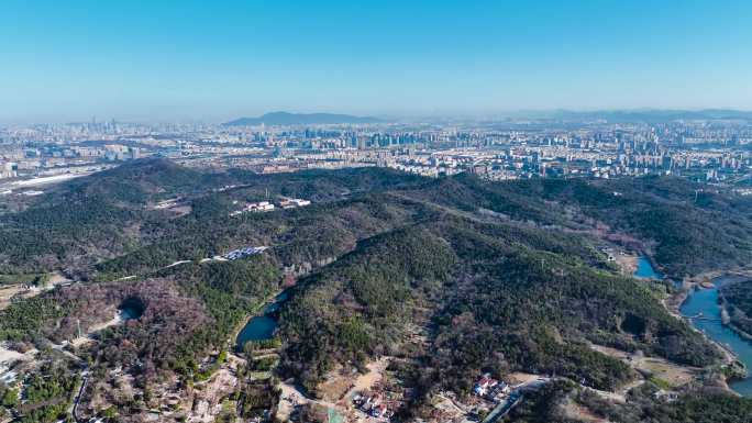 南京将军山风景区 南京全景