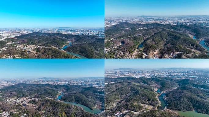 南京将军山风景区 南京全景