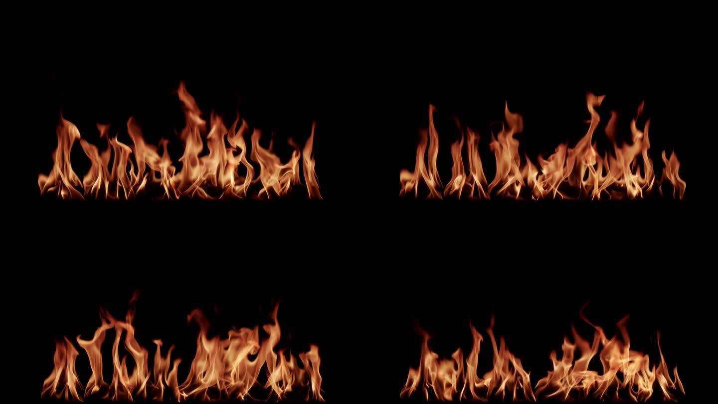 火火焰火苗抠像透明通道燃烧