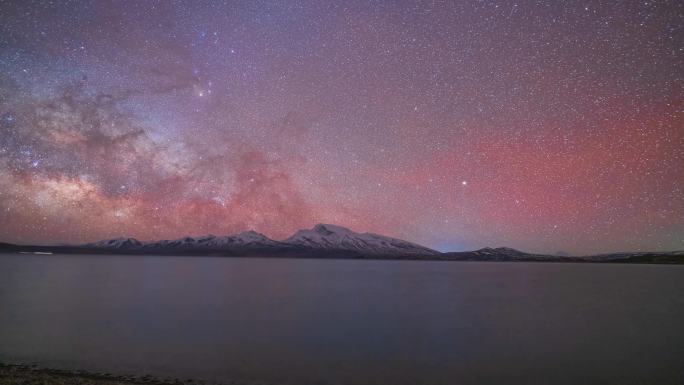 纳木那尼峰 银河星空