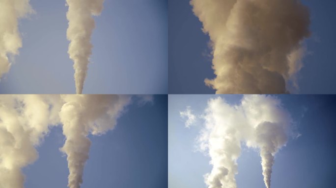 烟囱 工厂空气污染 环境破坏