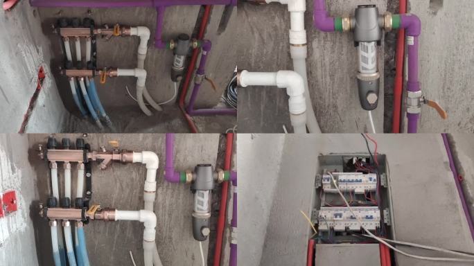 水电改造 净水器 过滤器 地暖阀门