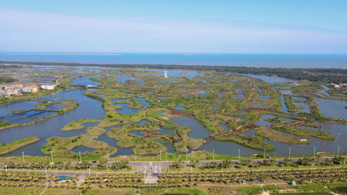 海口江东迈雅河滨海湿地公园