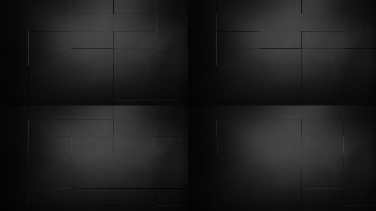 黑色方块线条缓动视频背景