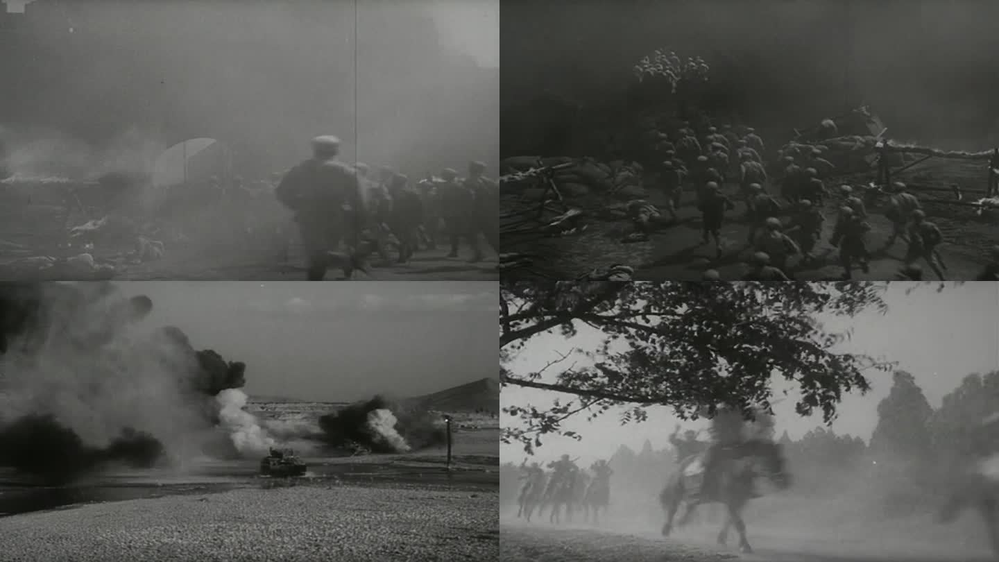 50年代解放济南战役影像