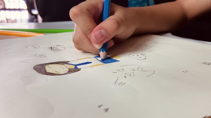 儿童绘图儿童画画