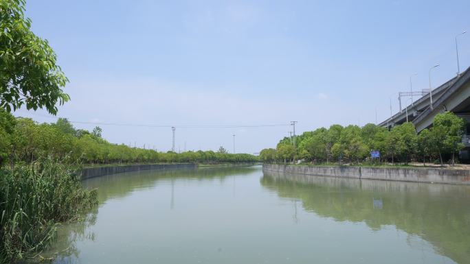 上海郊区河流