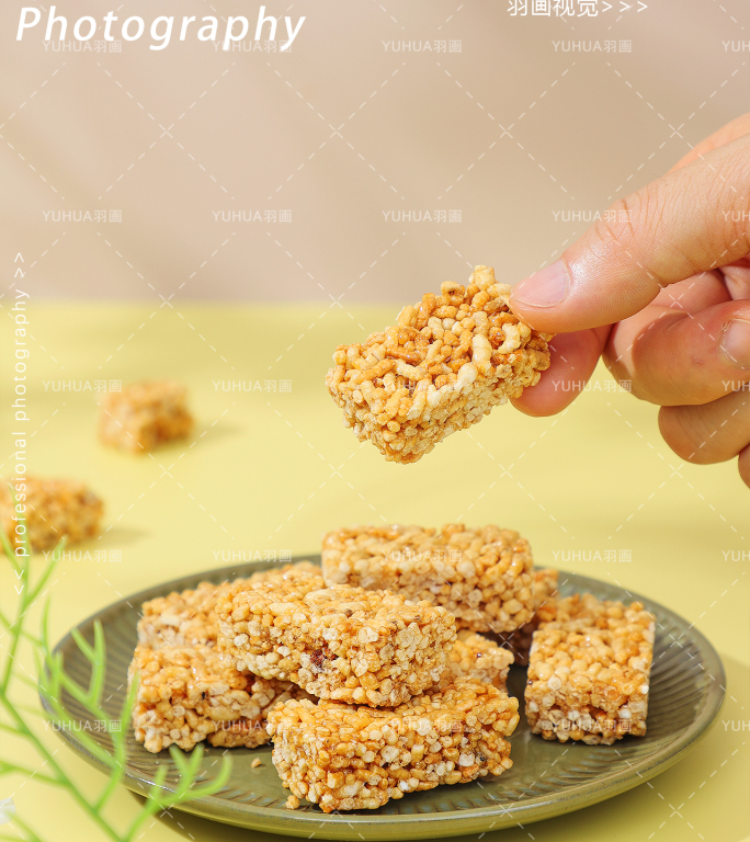 红糖香米酥花生炒米糖牛轧糖小米酥花生酥