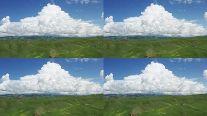 新疆伊犁喀拉峻天空草原
